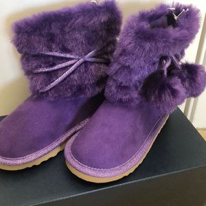‼️3/$15‼️  Children’s Place Purple Metallic Boots